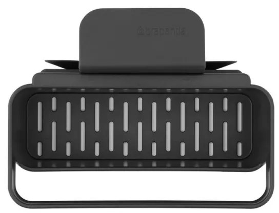 Organizator chiuveta Brabantia SinkSide 1003310, Fixare pe chiuveta, Fund perforat, Gri inchis