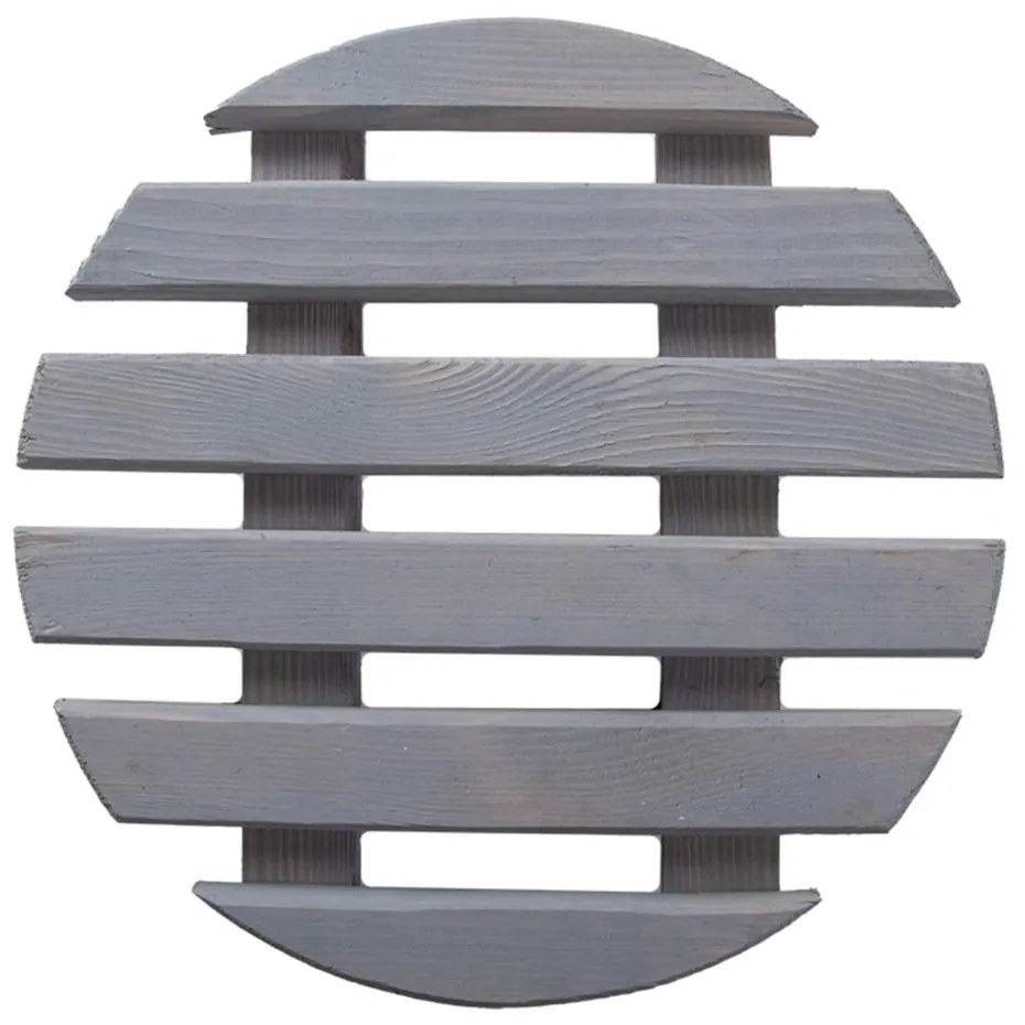 Bază mobilă pentru ghiveci din lemn ø 29 cm (înălțime 8 cm) Indoor – Esschert Design