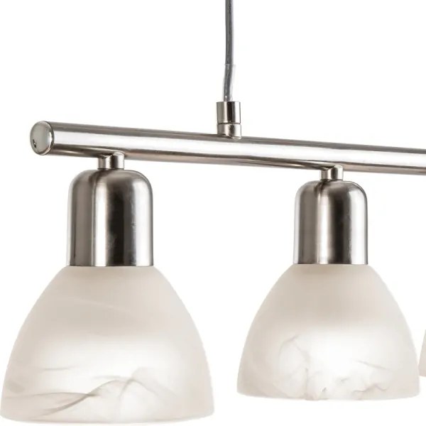 Lustră LED pe cablu DAYTONA 4xE14/5W/230V 3000K crom lucios