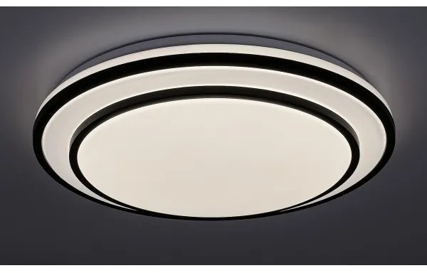 Rabalux 2130 - Plafonieră LED dimabilă LUPITA, 40W/230V, neagră, cu telecomandă
