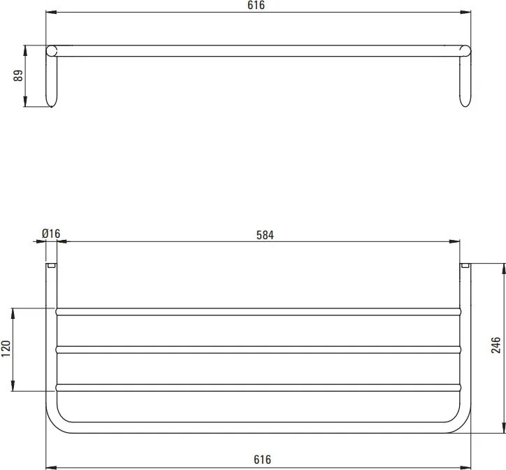 Silia etajera finisaj auriu