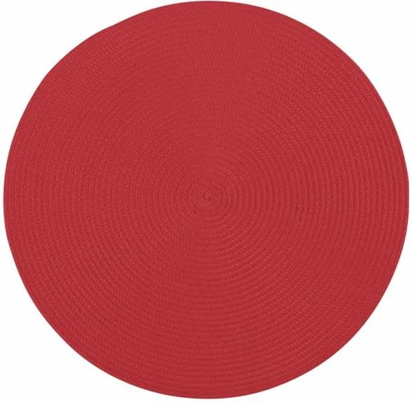 Suport rotund pentru farfurie Tiseco Home Studio Round, ø 38 cm, roșu