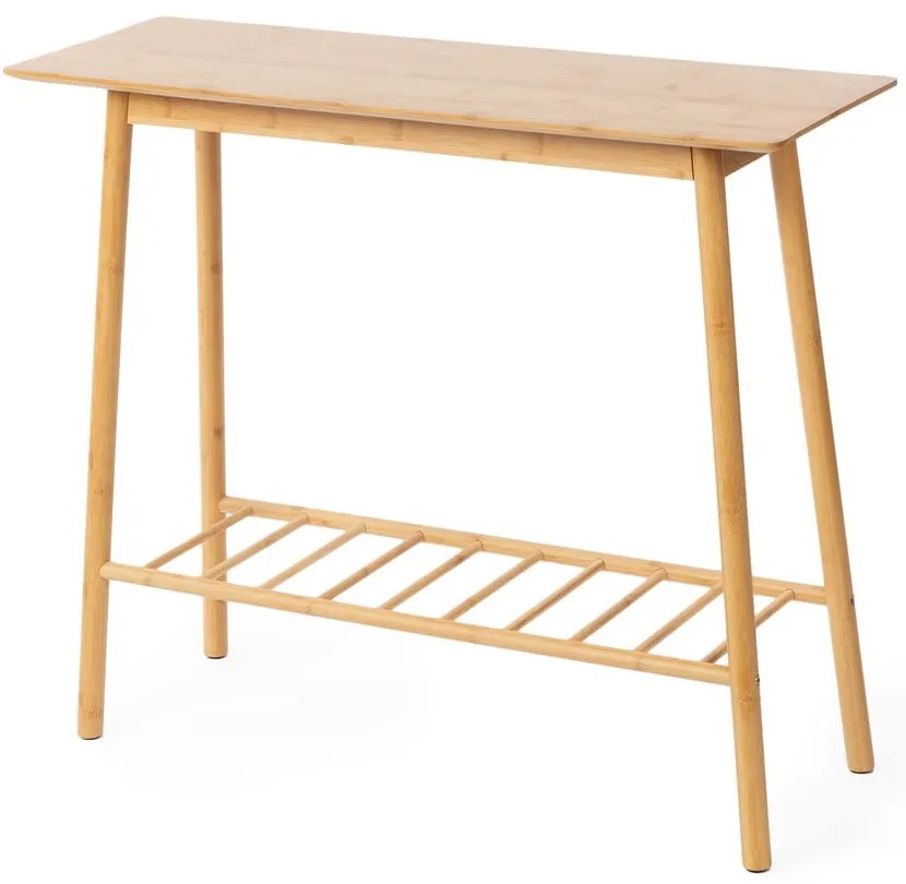 Masă consolă în culoare naturală 30x90 cm – Compactor