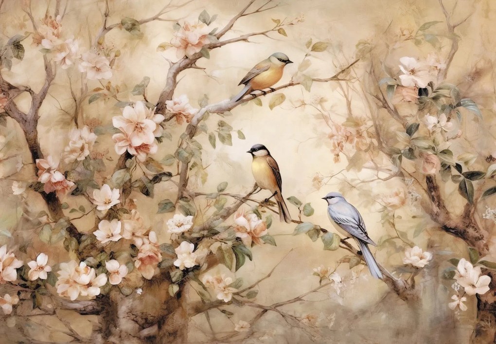 Fototapet - Păsări I. (147x102 cm)