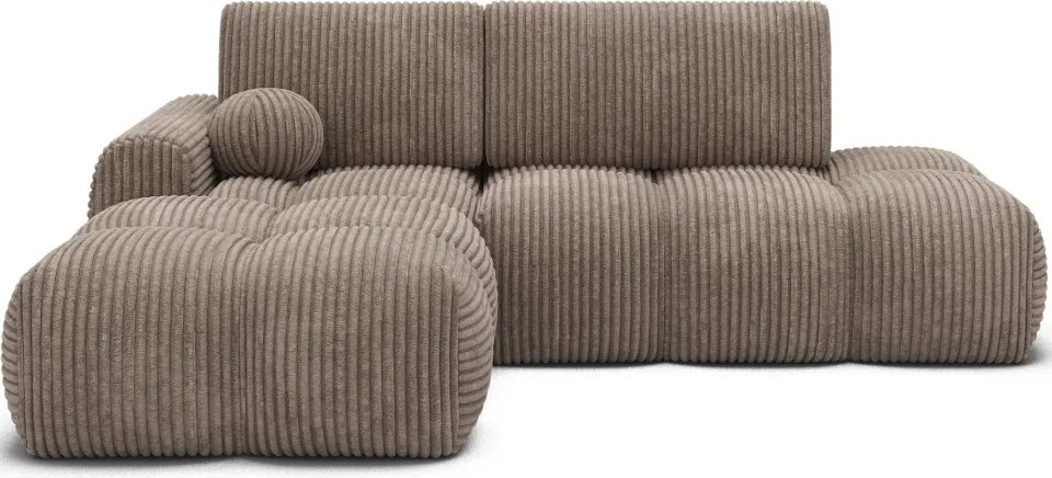 Colțar Vittario extensibil, 227x170x95 cm, orientare stânga – Modullo 20