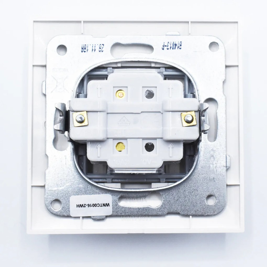 Intrerupator cu revenire, 10A, IP20, Alb, Panasonic Arkedia Slim