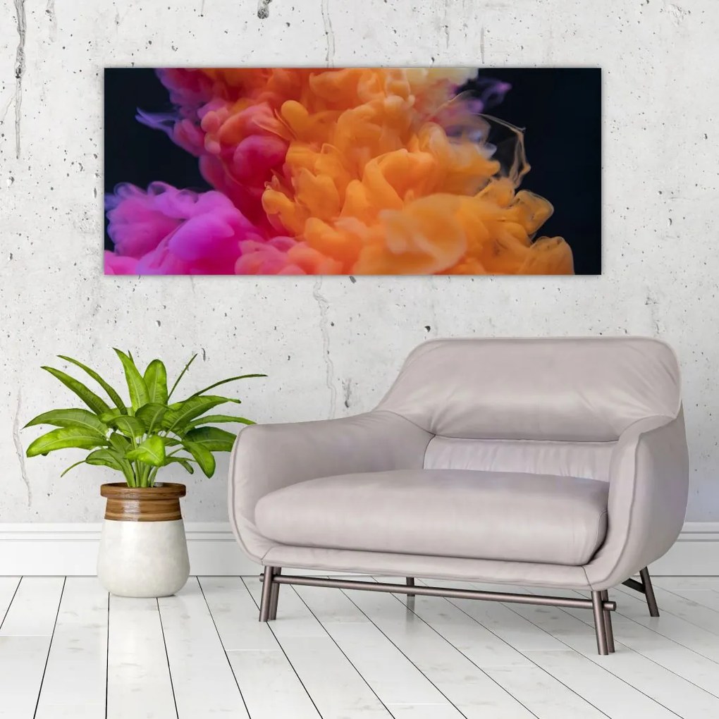 Tablou cu abstracție (120x50 cm)