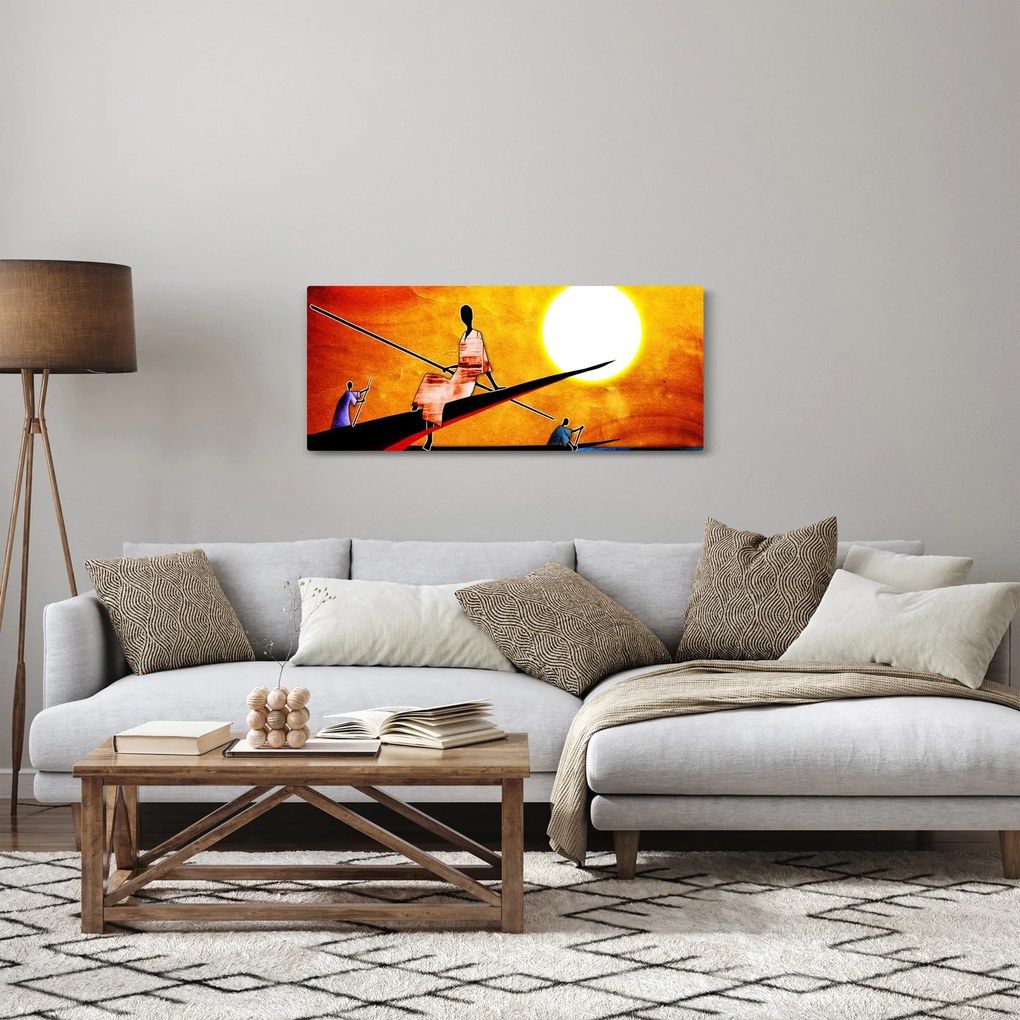 Tablou picturii epochale străveche (120x50 cm)