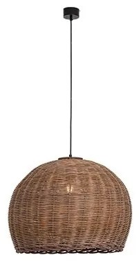 Lustra design natural din ratan Parni natur 65cm