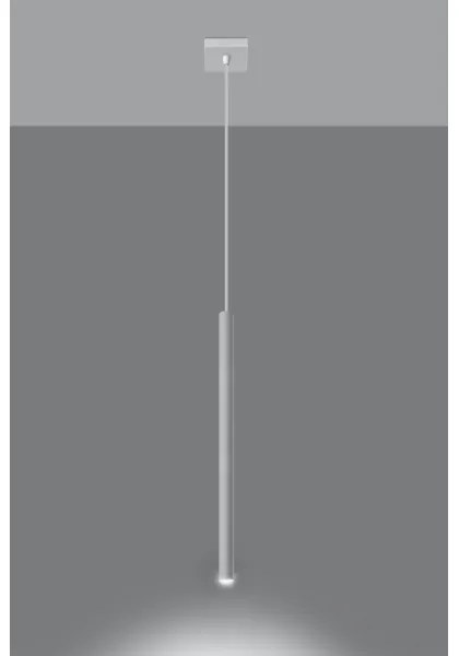 Lustră pe cablu PASTELO 1xG9/12W/230V alb