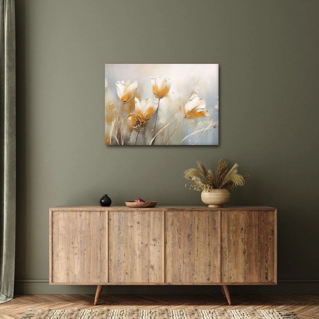 Tablou - Pictura de lalele (70x50 cm)