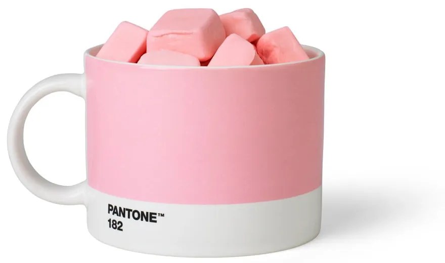 Cană roz din ceramică 475 ml Light Pink 182 – Pantone