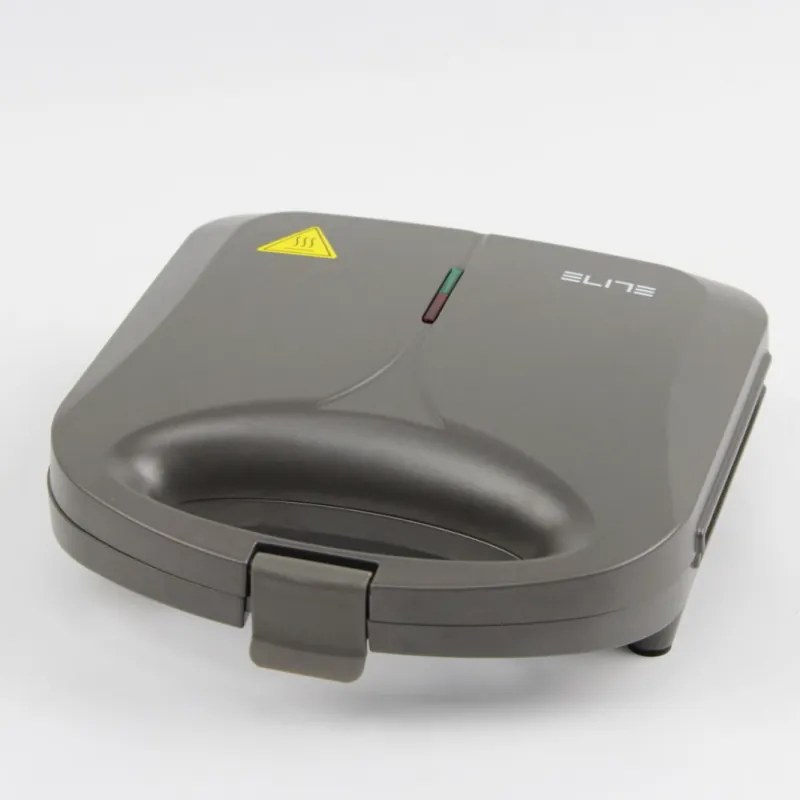 Waffle Maker ELITE EWM-0164, 700W, 6 nivele, Stop, Prăjire uniformă, Oțel inoxidabil, Gri/inox