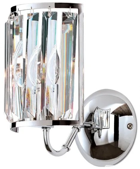 Aplica cromata design LUX cu cristal K9 Gstaad