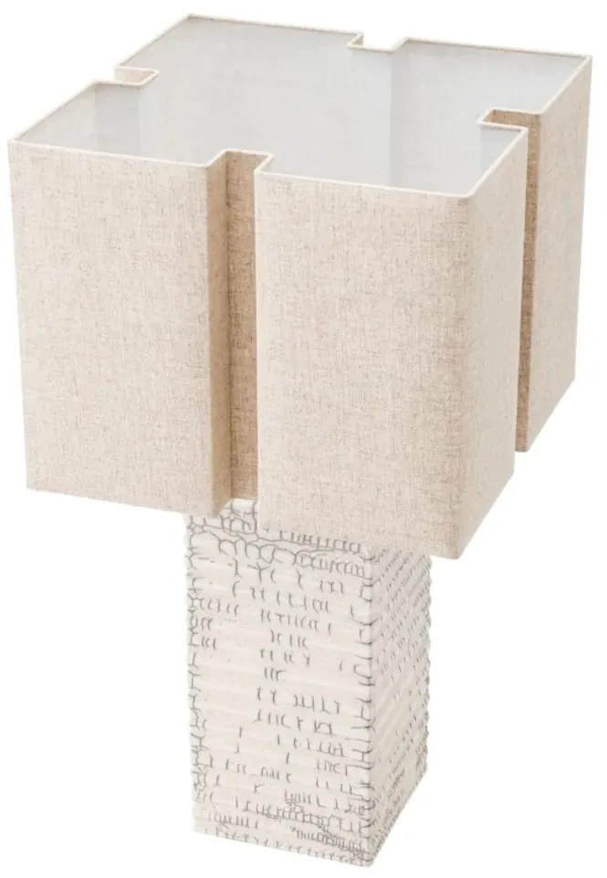 Lampa de masa LUX realizata manual din ceramica Division