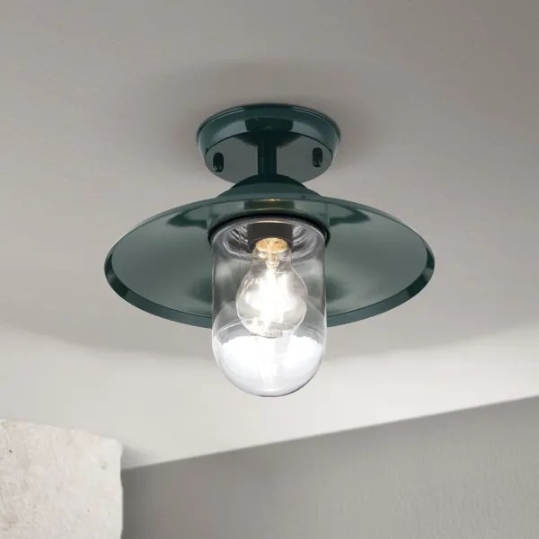 Lustră aplicată de exterior Orion AL 11-1317 EDWARD 1xE27/60W/230V IP44 verde