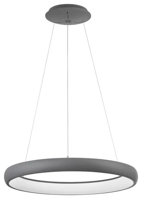 Lustra LED design modern circular ALBI 51W gri NVL-8105621