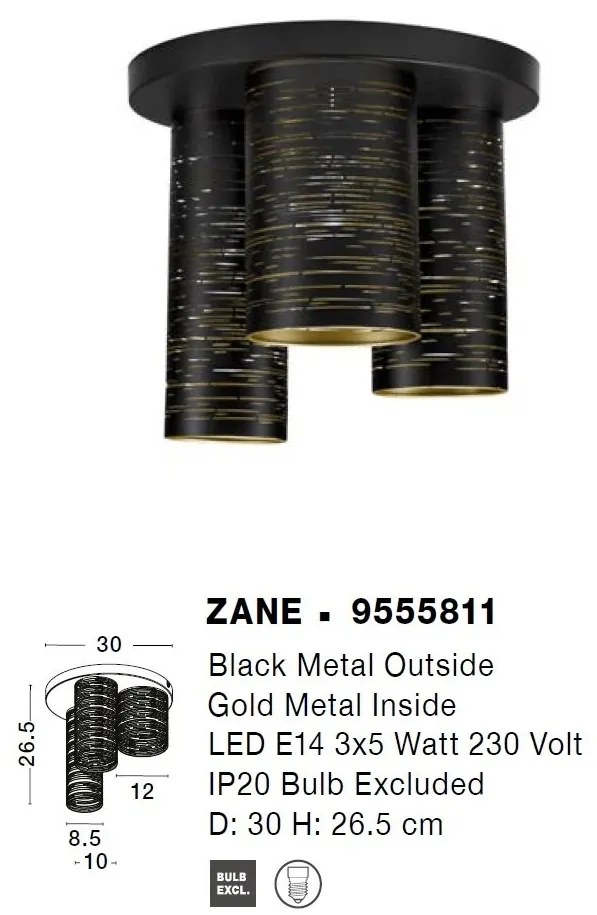 Plafoniera design decorativ modern ZANE
