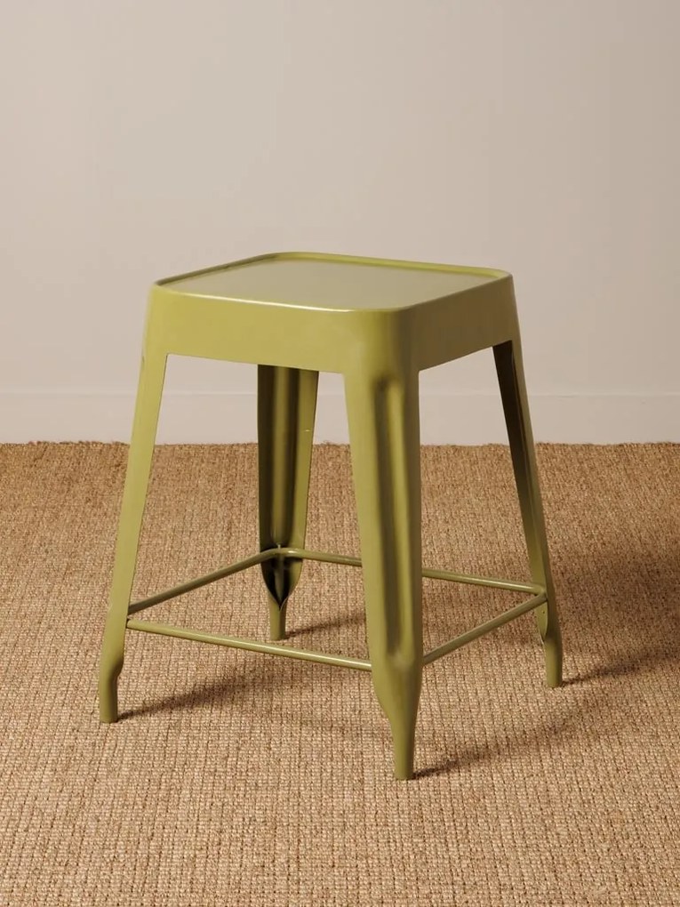 Scaunel din metal, verde, Jammin