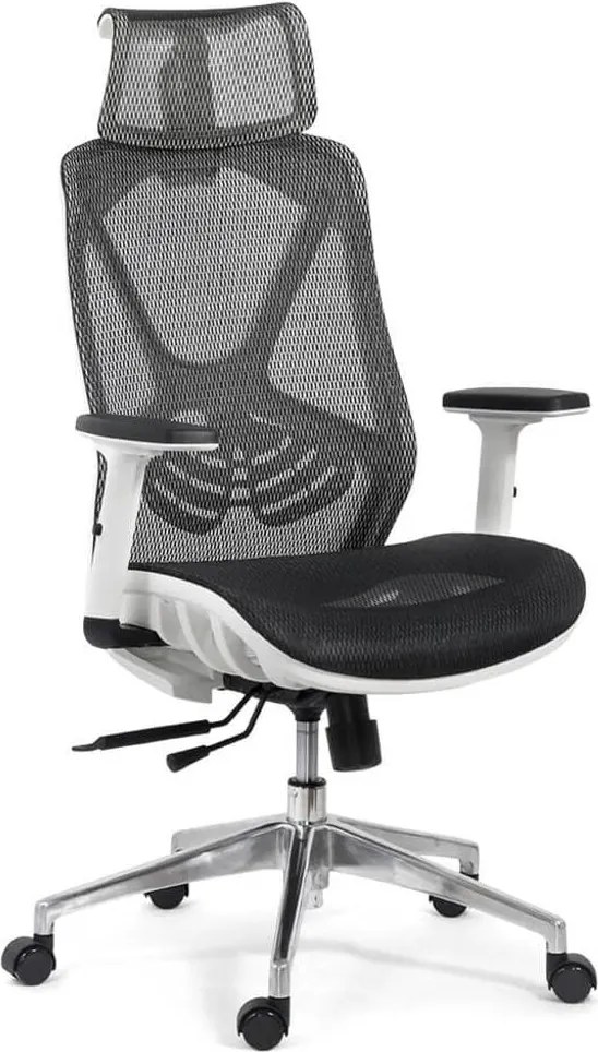 Scaun ergonomic SYYT 9503 negru, tetieră 2D și șezut culisant