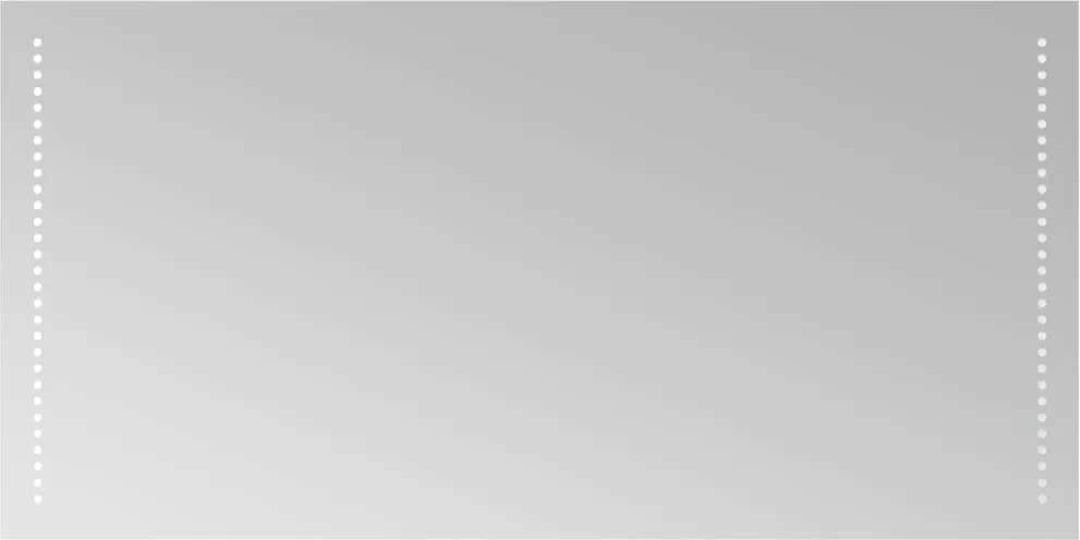 vidaXL Oglinda de baie cu LED, 50x100 cm