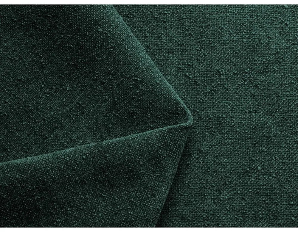 Pat matrimonial verde închis tapițat cu spațiu de depozitare cu somieră 160x200 cm Hauke – Makamii