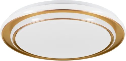 Eglo 902045 - Plafonieră LED MOSCHELLA, 36W/230V, diametru 49 cm, auriu
