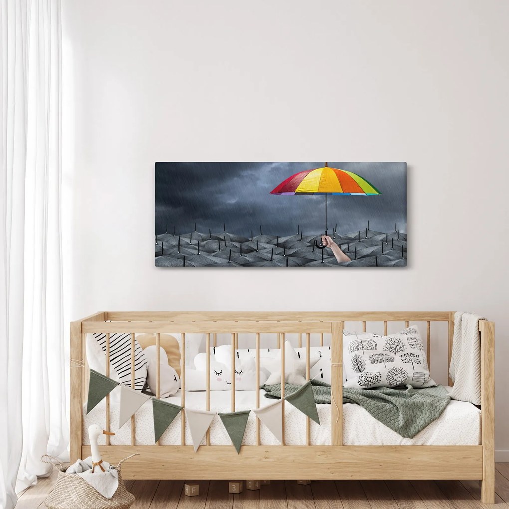 Tablou - Umbrele (120x50 cm)