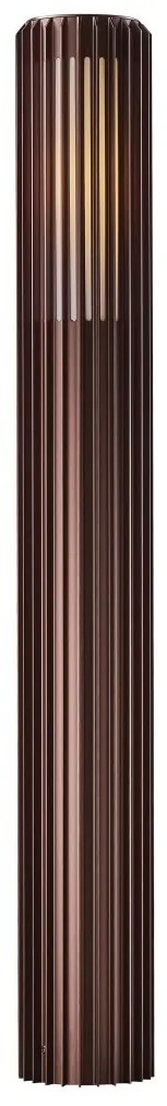 Stalp iluminat exterior design nordic IP44 Aludra H-95CM seaside brown