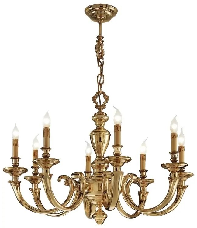 Candelabru 8 brate LUX realizat manual Amos