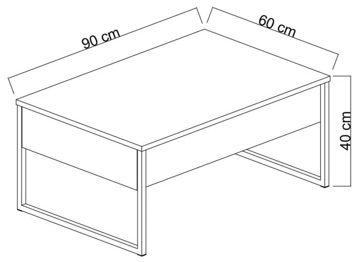 Set de mobilier pentru living Luxe, Alb- Auriu