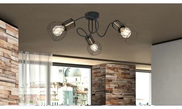 Globo 54013-3 - Lustră aplicată ARGUSTO 3xE27/40W/230V