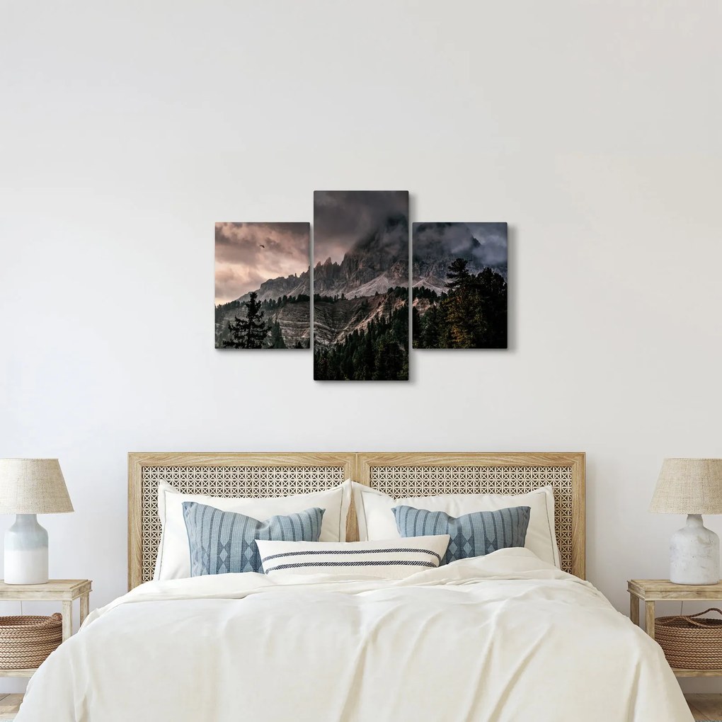 Tablou - Munții stâncoși (90x60 cm)