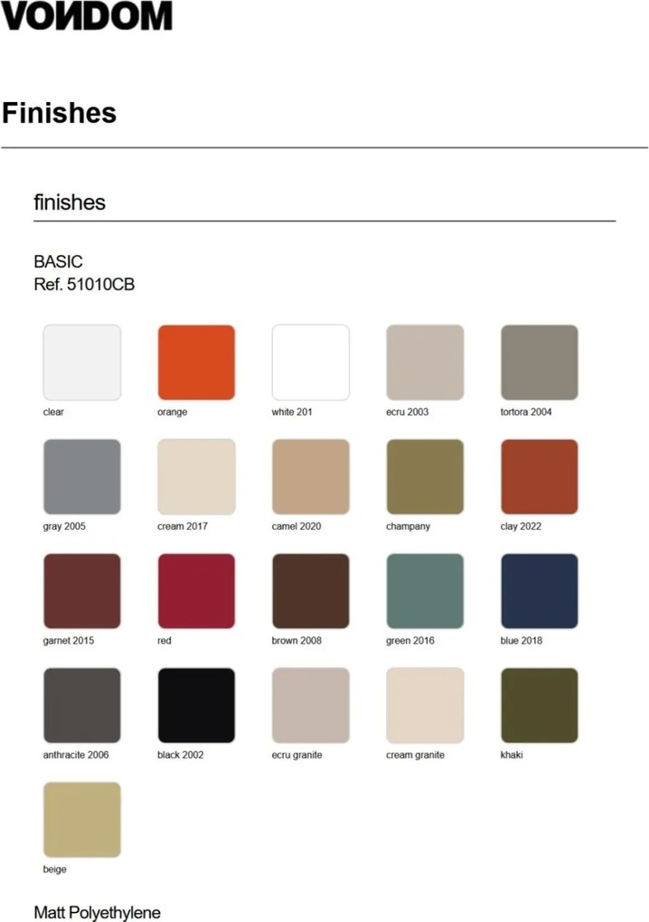 Masa de exterior / interior design modern premium VERTEX 60cm