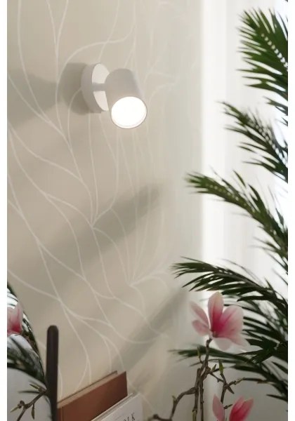 Spot de perete LEMMI 1xGU10/40W/230V alb Sollux SL.1123