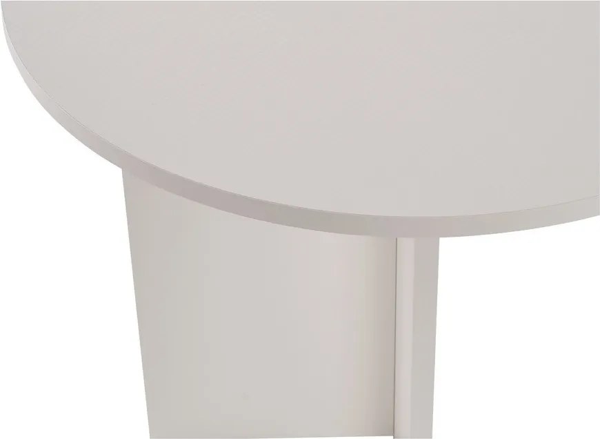 Masă de dining cu aspect semi-lucios 89,5x180 cm Sablin – Kalune Design