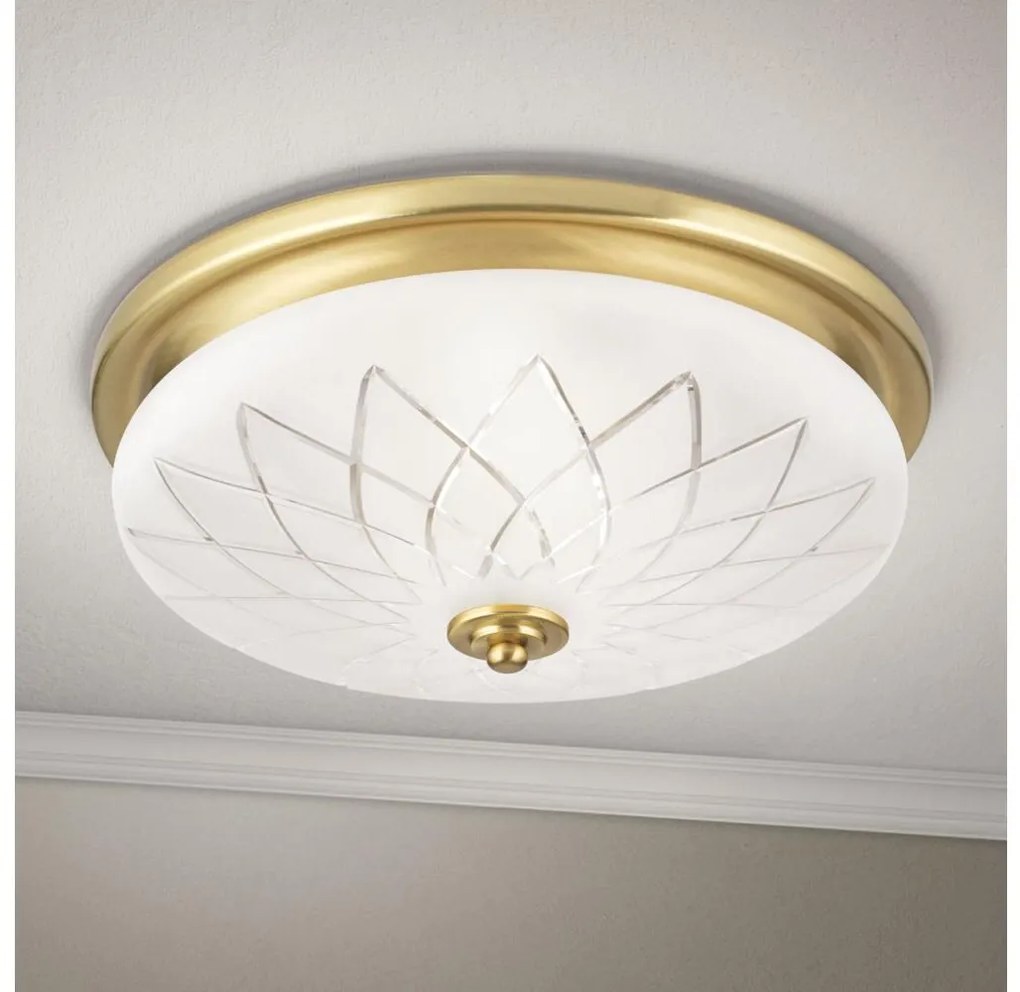 Plafonieră Orion DL 7-791/37 PORTO 2xE27/40W/230V d. 37 cm auriu