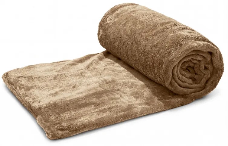 Patura din microplus CALMI 150x200 cm maro