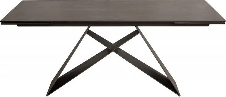 Masa extensibila design extravagant Prometheus 180-260cm, lava