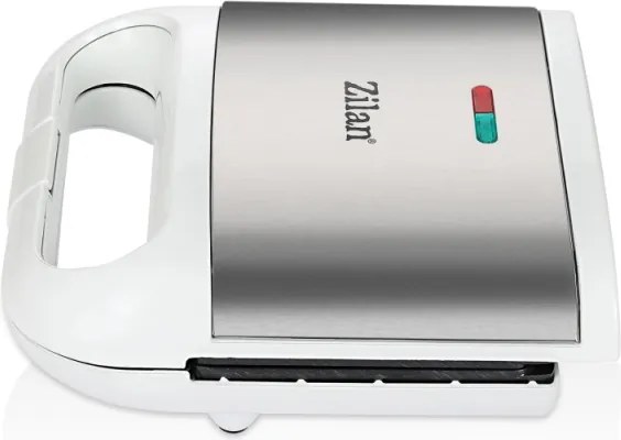 Aparat pentru facut sandwich Zilan ZLN1689, Termostat automat, Indicator luminos, Protectie supraincalzire, Picioruse antiderapante, 800W