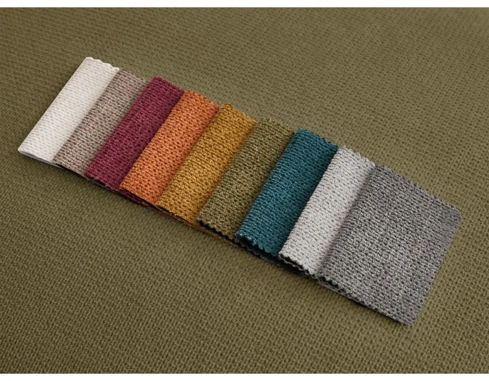 Canapea verde extensibilă 214 cm Ernest – Bobochic Paris