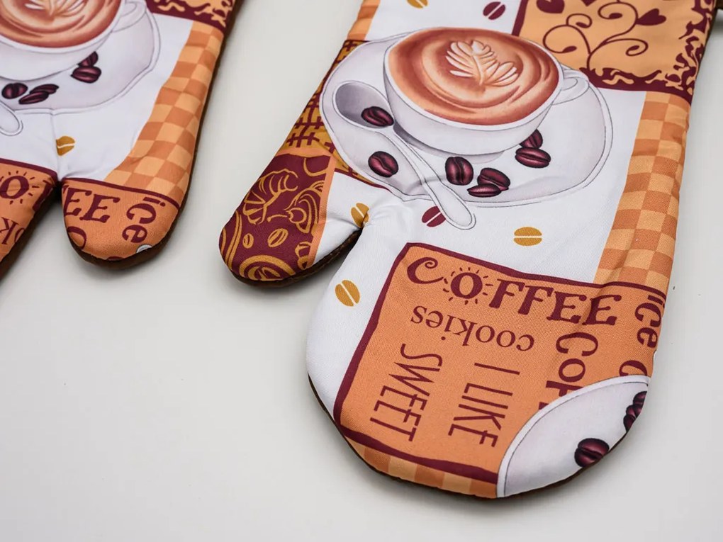 Set 2 manusi maro cu magnet COFFEE FROTH