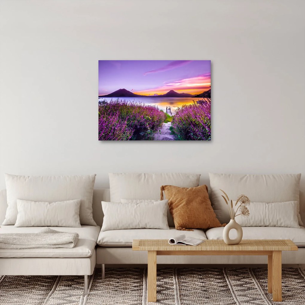 Tablou cu lac (70x50 cm)