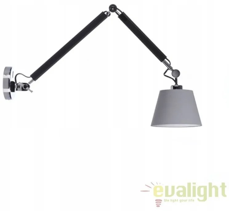 Aplica perete directionabila design modern ZYTA S gri