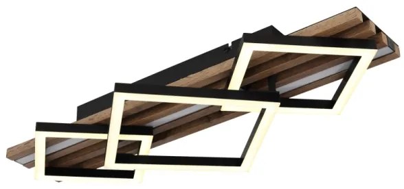 Plafonieră LED Globo 67344D2 OBRIEN LED/32W/230V 3000K 31x61cm