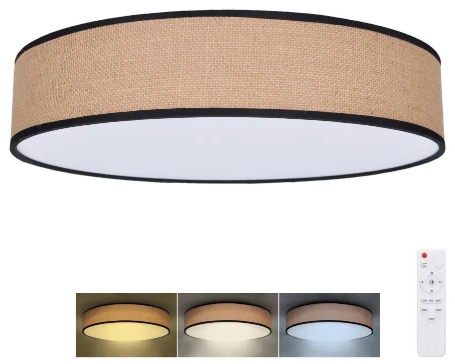 Solight WO8004 - Lampă LED reglabilă BROWNIE LED/60W/230V 3000-6500K Ø50 cm +DO