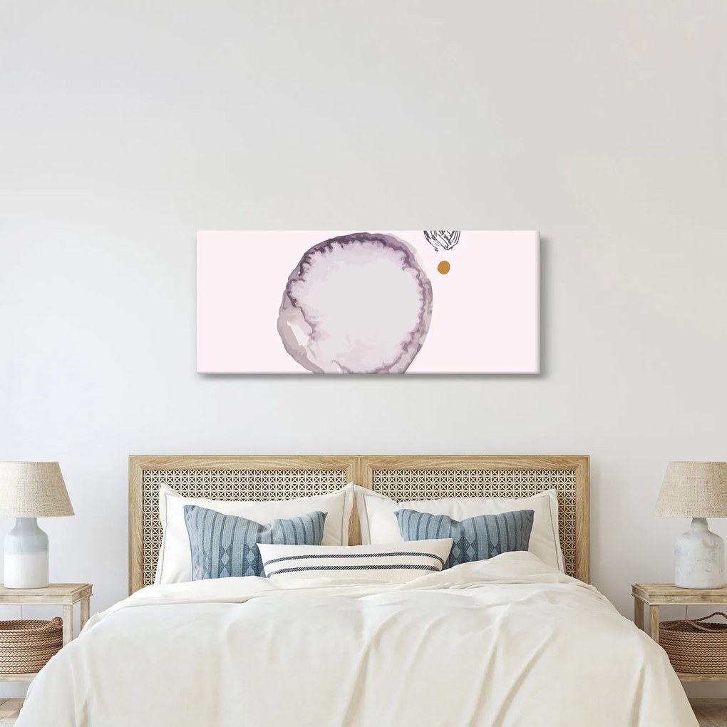 Tablou - Minimalism violet N⁰4 (120x50 cm)