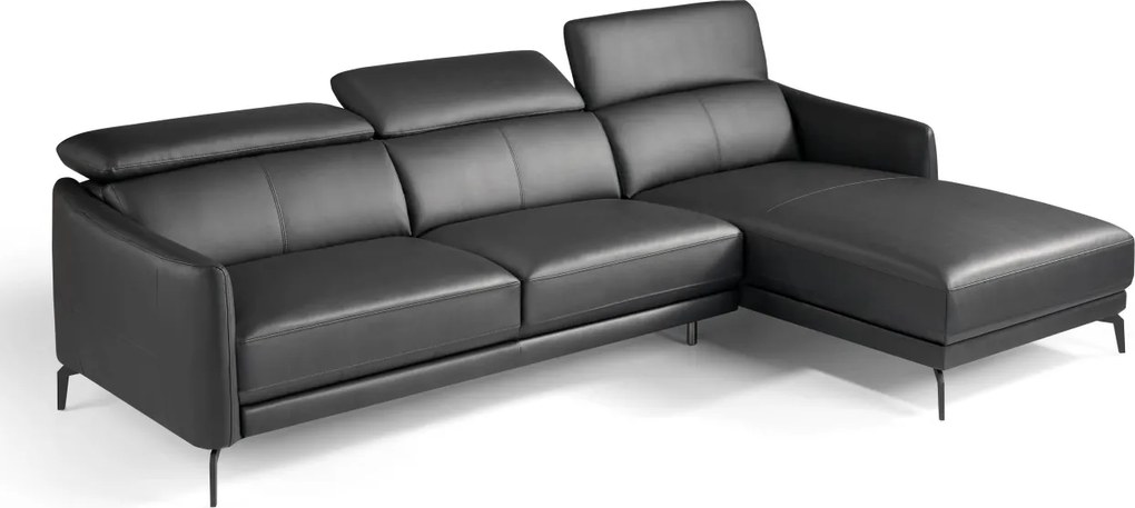 Coltar cu sezlong dreapta, elegant, design italian William AC-5359-R