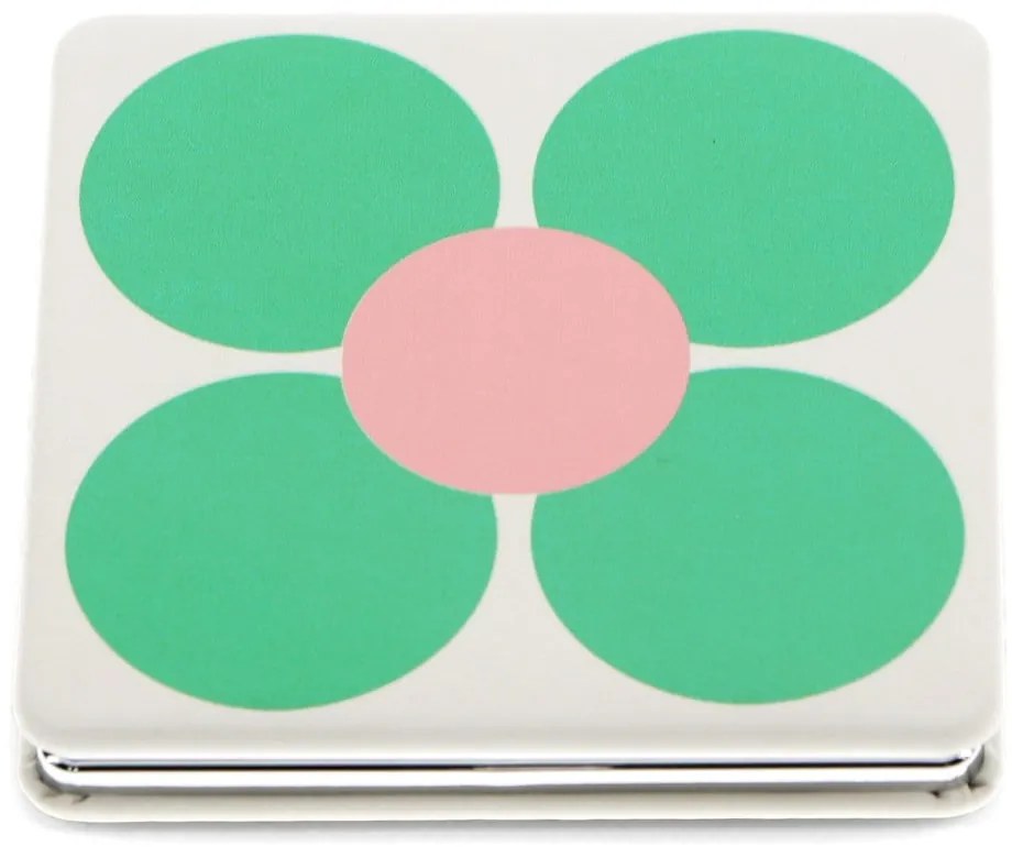 Oglindă cosmetică de mărire 7x7 cm Daisy – Rex London