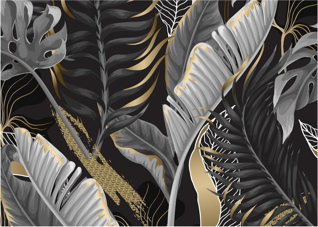 Tablou - Jungla de aur (70x50 cm)